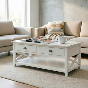 white furniture,white coffee table